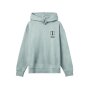 Hoodie Girly Oversize Schyren Gymnasium grau